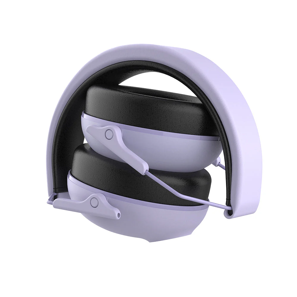 JBuddies Protect Kids Hearing Protection Earmuffs Lilac - Image 6