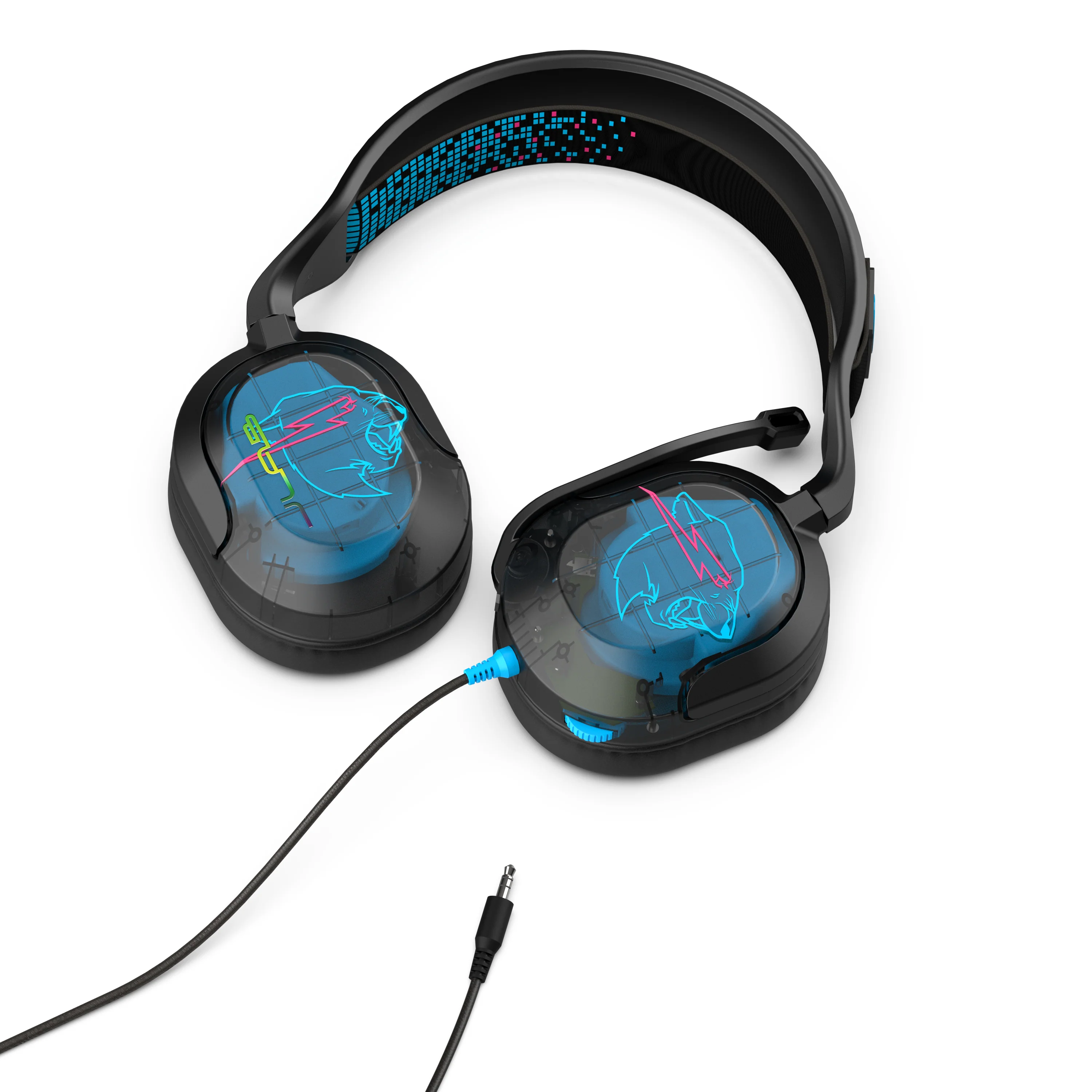 MrBeast Wired Gaming Headset Black - Image 12